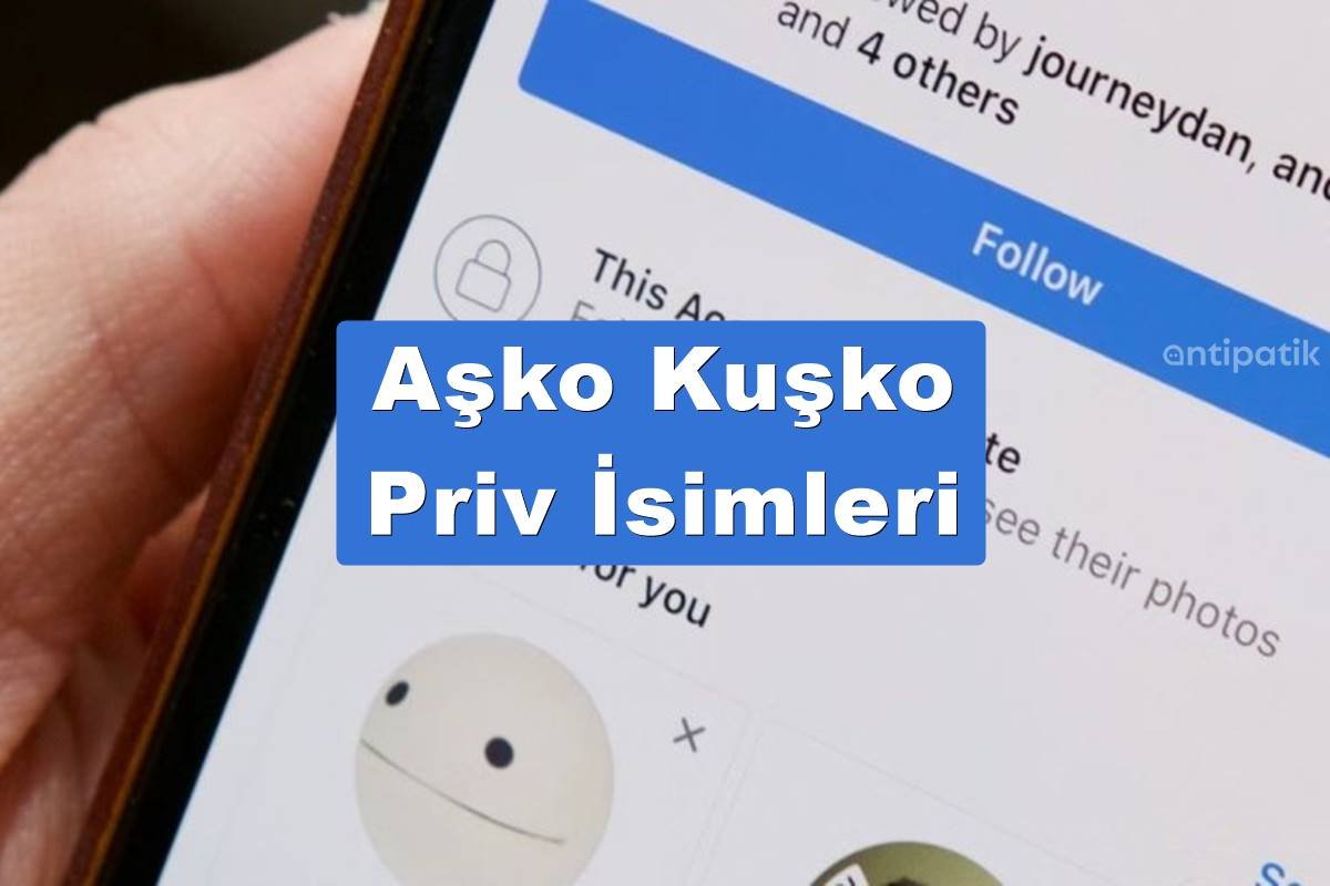 Aşko Kuşko Priv İsimleri 2025 En Komik, Yaratıcı ve Trend Kullanıcı Adları